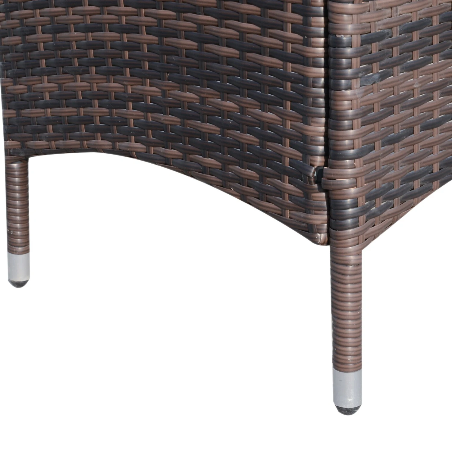 Outsunny Rattan-Sitzgruppe Als 3-teiliges Set | Gartensitzgruppe Mit Beistelltisch, Rattenmöbel 6 Outsunny Rattan-Sitzgruppe Als 3-teiliges Set | Gartensitzgruppe Mit Beistelltisch, Rattenmöbel – Bild 6