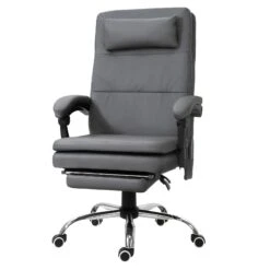 Vinsetto Bürostuhl Exklusiver Massagesessel, Entspannend, Insgesamt 7 Vibrationsmassagepunkte In Der Rückenlehne 67 X 70 X 112-120 Cm (LxBxH) | Massagesessel Chefsessel Drehstuhl Bürosessel -OUTSUNNY Verkäufe 8600336600 921 340V01CG prod 004