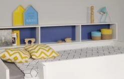 Etagenbett Tam Tam Parisot Inklusive Regale + Bettschubkasten + 2 Lattenrostplatten Weiß -OUTSUNNY Verkäufe 8600341000 5648 prod 003