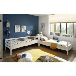 Etagenbett Alain Kiefer Massiv Weiß Nach Den Sicherheits-Normen EN 747-1 Und 747-2 Geprüft 8 Etagenbett Alain Kiefer Massiv Weiß Nach Den Sicherheits-Normen EN 747-1 Und 747-2 Geprüft -OUTSUNNY Verkäufe 8600341000 7779 prod 003