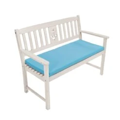 Outdoor-Bank Anker Weiß