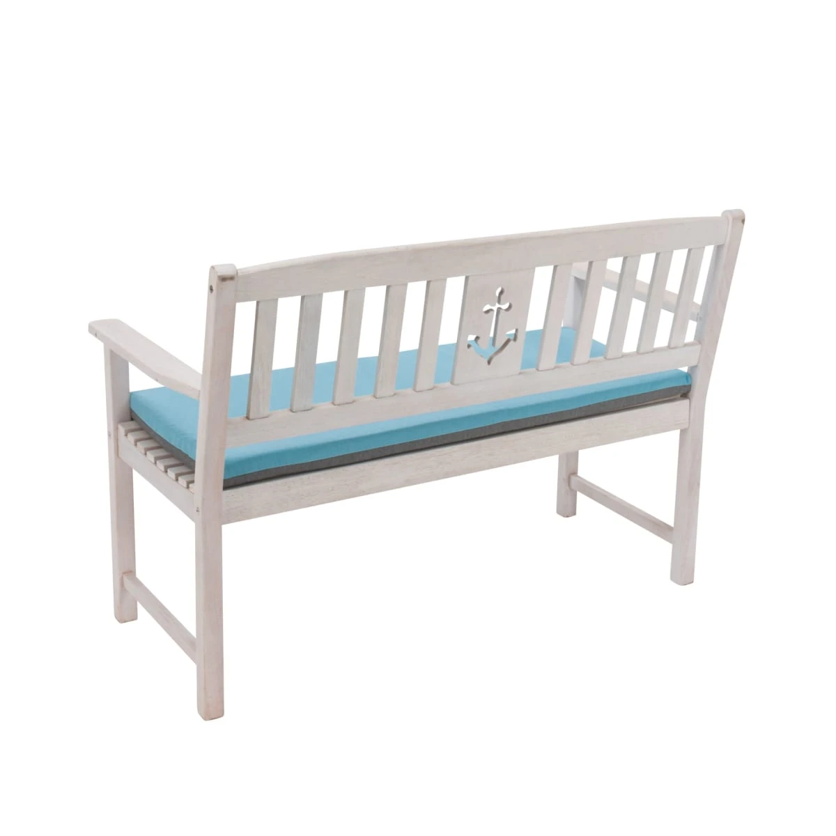 Outdoor-Bank Anker Weiß 4 Outdoor-Bank Anker Weiß – Bild 4