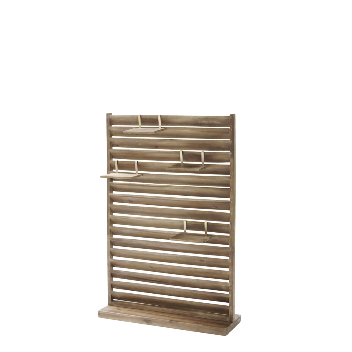 Outdoor-Sichtschutz, Klein Lamellen Dunkelbraun 120 Cm 1 Outdoor-Sichtschutz, Klein Lamellen Dunkelbraun 120 Cm