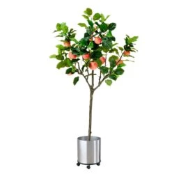 Übertopf-Set, 2-tlg. Modern Silberfarben -OUTSUNNY Verkäufe 8600342900 9120431 prod 004