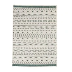 Outdoor-Teppich Greta Grün/Beige 120 X 170 Cm