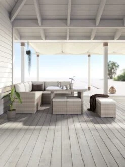 Outdoor-Essgruppe, 6-tlg. Salerno Sand 5 Outdoor-Essgruppe, 6-tlg. Salerno Sand -OUTSUNNY Verkäufe 8600342900 9399319 prod 003