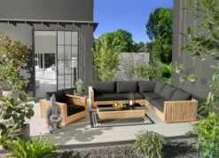 Outdoor-Lounge-Set, 3-tlg. Monte Carlo Natur -OUTSUNNY Verkäufe 8600342900 9399341 prod 003