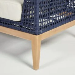 Outdoor-Lounge-Set, 4-tlg. Marco Natur/Blau 10 Outdoor-Lounge-Set, 4-tlg. Marco Natur/Blau -OUTSUNNY Verkäufe 8600342900 9417916 prod 005