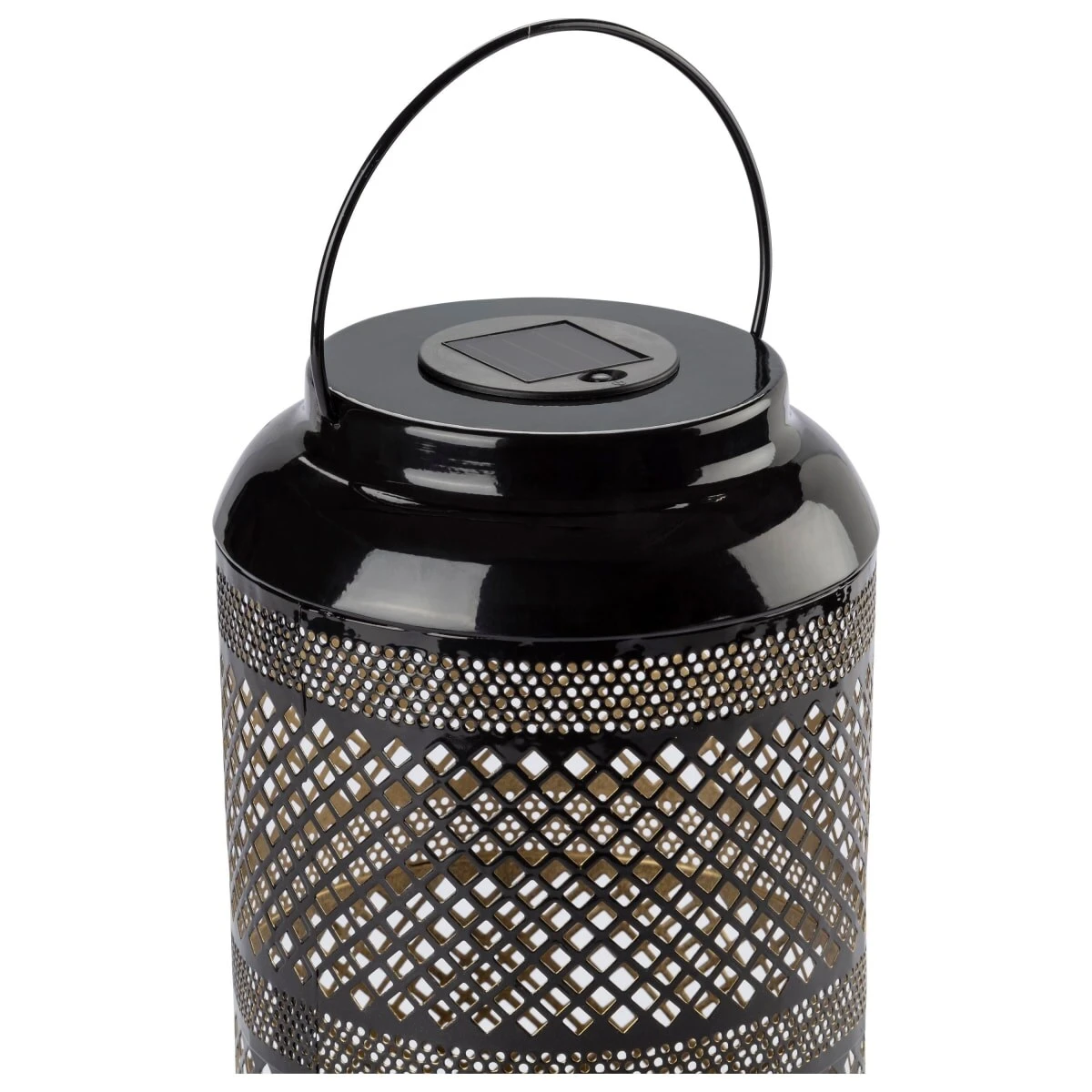 Solarleuchte Chicago Schwarz/Goldfarben 4 Solarleuchte Chicago Schwarz/Goldfarben – Bild 4