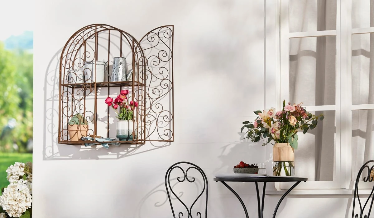 Wandregal Provence Braun 4 Wandregal Provence Braun – Bild 4