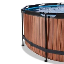 Pool Wood, Ø360 X H122 Cm Braun -OUTSUNNY Verkäufe 8600342900 9419482 prod 003