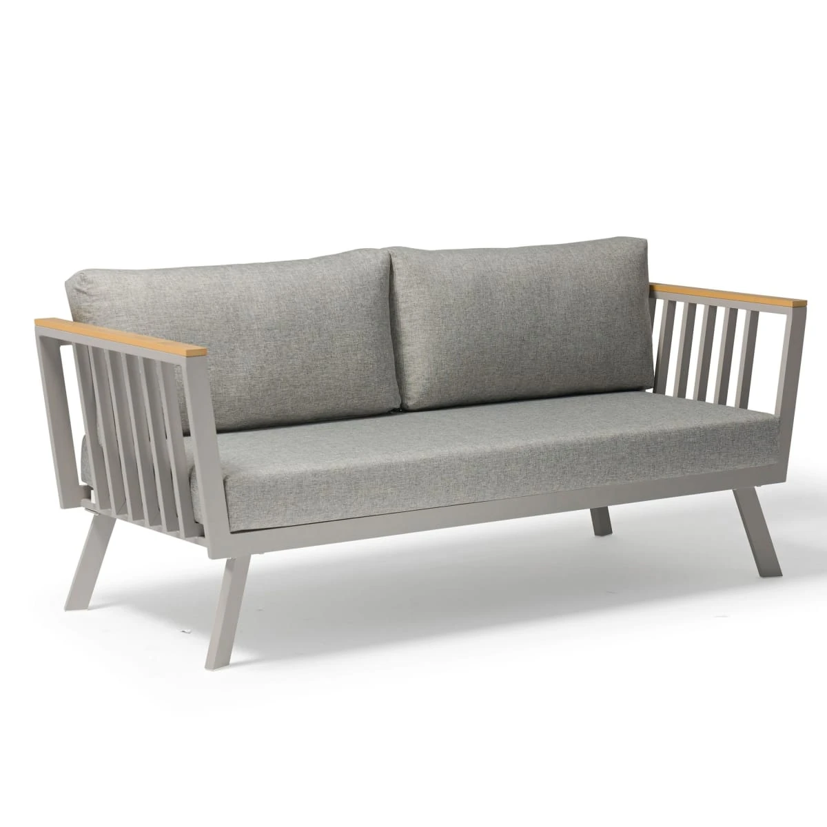 Outdoor-Möbel-Set, 4-tlg. Campli Beige/Grau 3 Outdoor-Möbel-Set, 4-tlg. Campli Beige/Grau – Bild 3