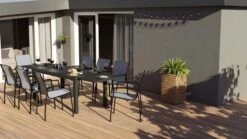 Outdoor-Tisch Valentina Anthrazit Groß 6 Outdoor-Tisch Valentina Anthrazit Groß -OUTSUNNY Verkäufe 8600342900 9420974 prod 003