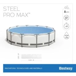 Pool Set 56462 Steel Pro MAX Ø549 X H122 Cm -OUTSUNNY Verkäufe 8600342900 9421747 prod 004