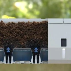 Pflanzgefäß Sammy Salad Hellgrau -OUTSUNNY Verkäufe 8600342900 9425293 prod 004