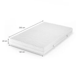 VitaliSpa® 7 Zonen Kaltschaum Matratze 140x200 Cm H2 Marken Schaumkern 20 Cm -OUTSUNNY Verkäufe 8600343700 12580 prod 003