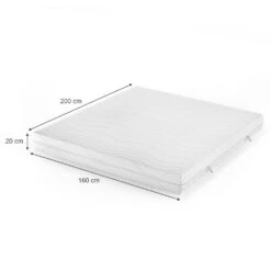 VitaliSpa 7 Zonen Kaltschaum Matratze 160x200 Cm H2 Marken Schaumkern 20 Cm -OUTSUNNY Verkäufe 8600343700 12581 prod 003