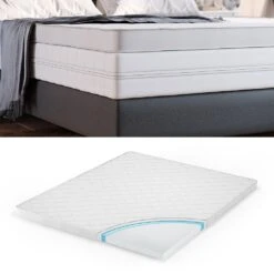 VitaliSpa Komfortschaum Topper Matratzenauflage 160x200cm Matratzentopper 6cm