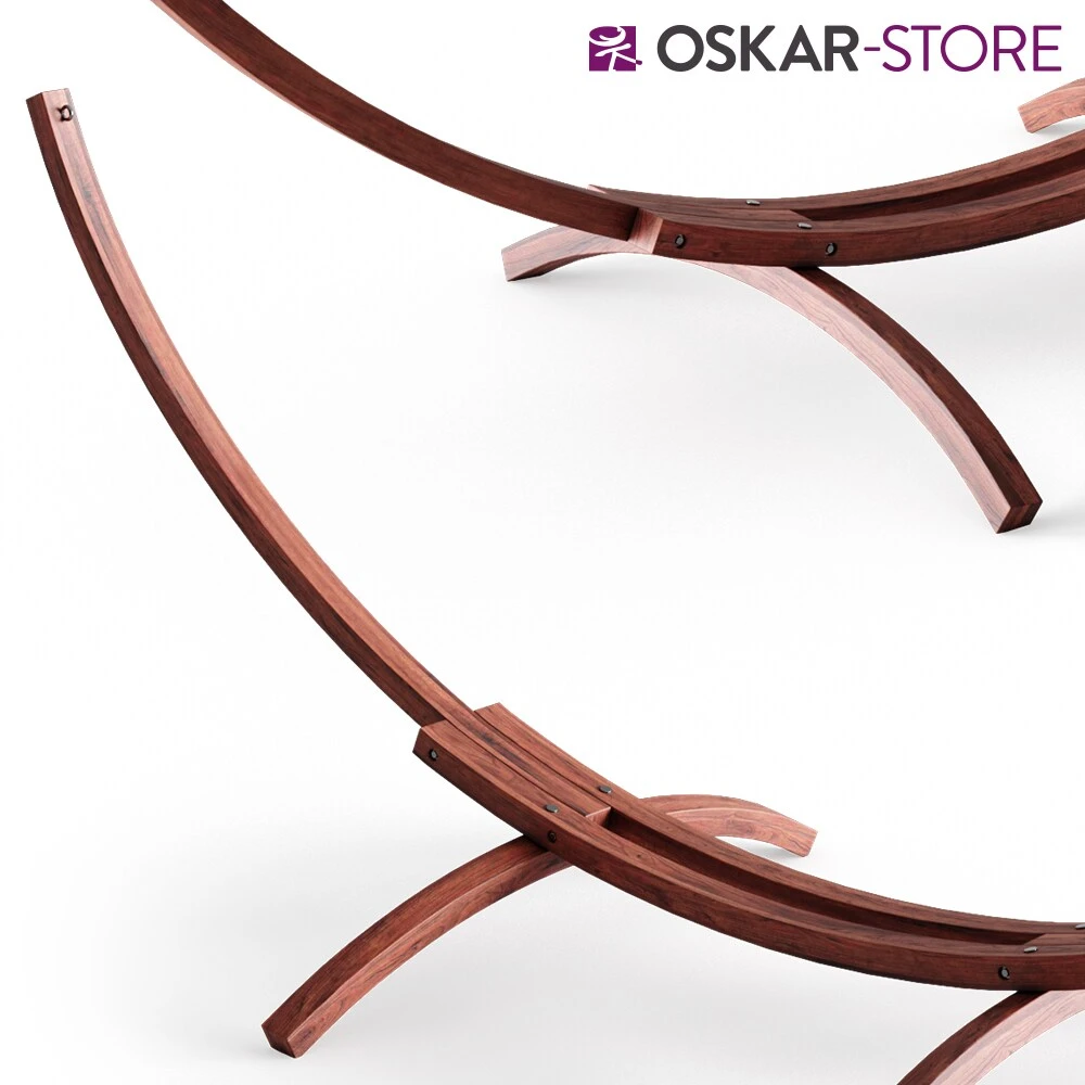 Oskar Hängemattengestell 350cm XXL Holzgestell Hängemattenständer Gartenliege 6 Oskar Hängemattengestell 350cm XXL Holzgestell Hängemattenständer Gartenliege – Bild 6