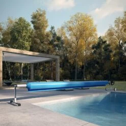 Pool Aufroller Fahrbar Aufrollvorrichtung Für Solarfolie Poolabdeckung -OUTSUNNY Verkäufe 8600343700 24661 prod 006