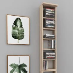 VICCO CD Regal DVD Ständer Sonoma Wandregal Hängeregal Bücherregal Büroregal -OUTSUNNY Verkäufe 8600343700 25370 prod 005