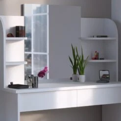 Vicco Schminktisch Charlotte Frisiertisch Kommode Frisierkommode Spiegel Weiß -OUTSUNNY Verkäufe 8600343700 26500 prod 005