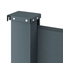 Seitenmarkise Sichtschutz 160x350cm Sonnenschutz Seitenrollo Markise Anthrazit -OUTSUNNY Verkäufe 8600343700 28446 prod 006