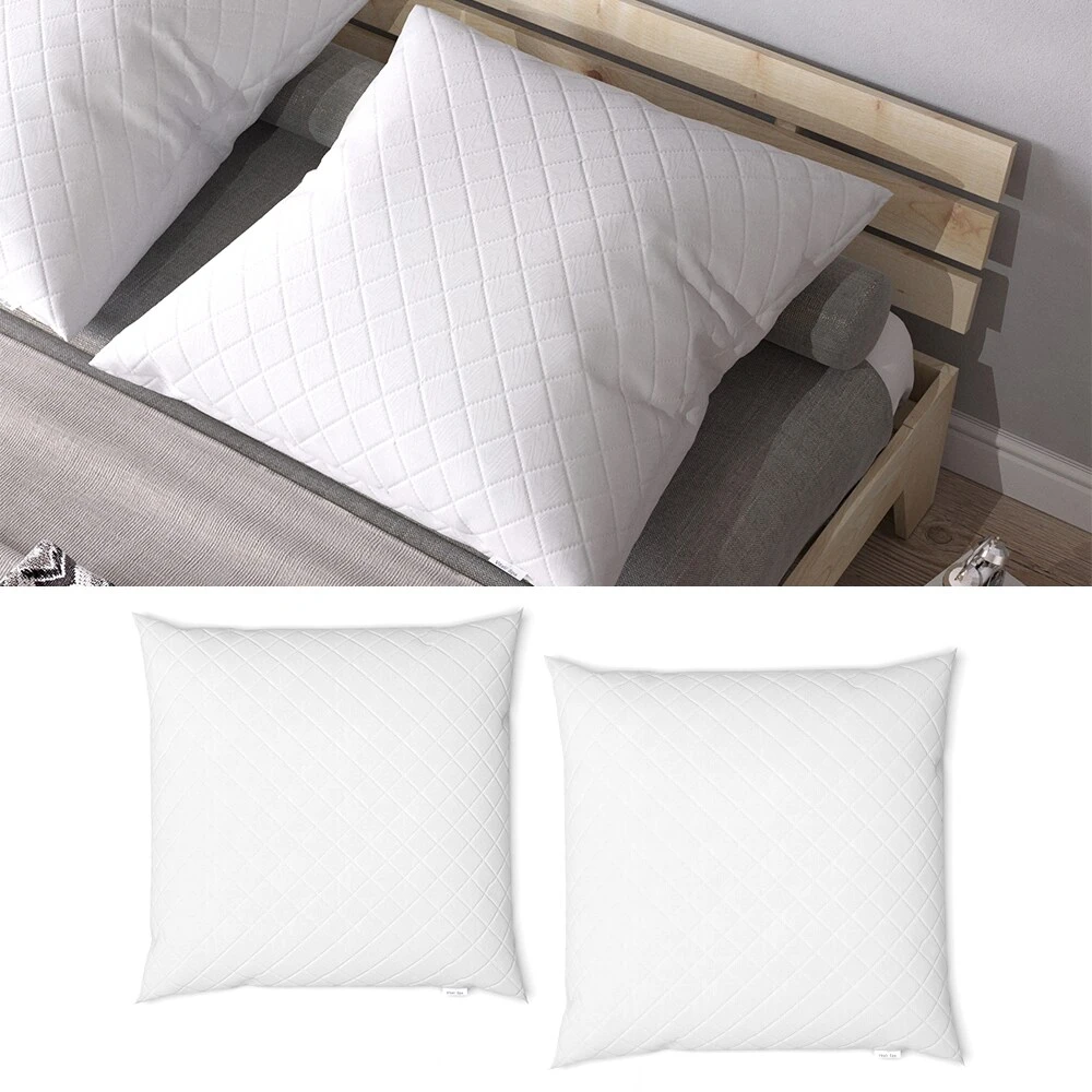 VitaliSpa Kopfkissen Microfaser Bettkissen Für Allergiker Geeignet Set 80x80 Cm 1 VitaliSpa Kopfkissen Microfaser Bettkissen Für Allergiker Geeignet Set 80x80 Cm