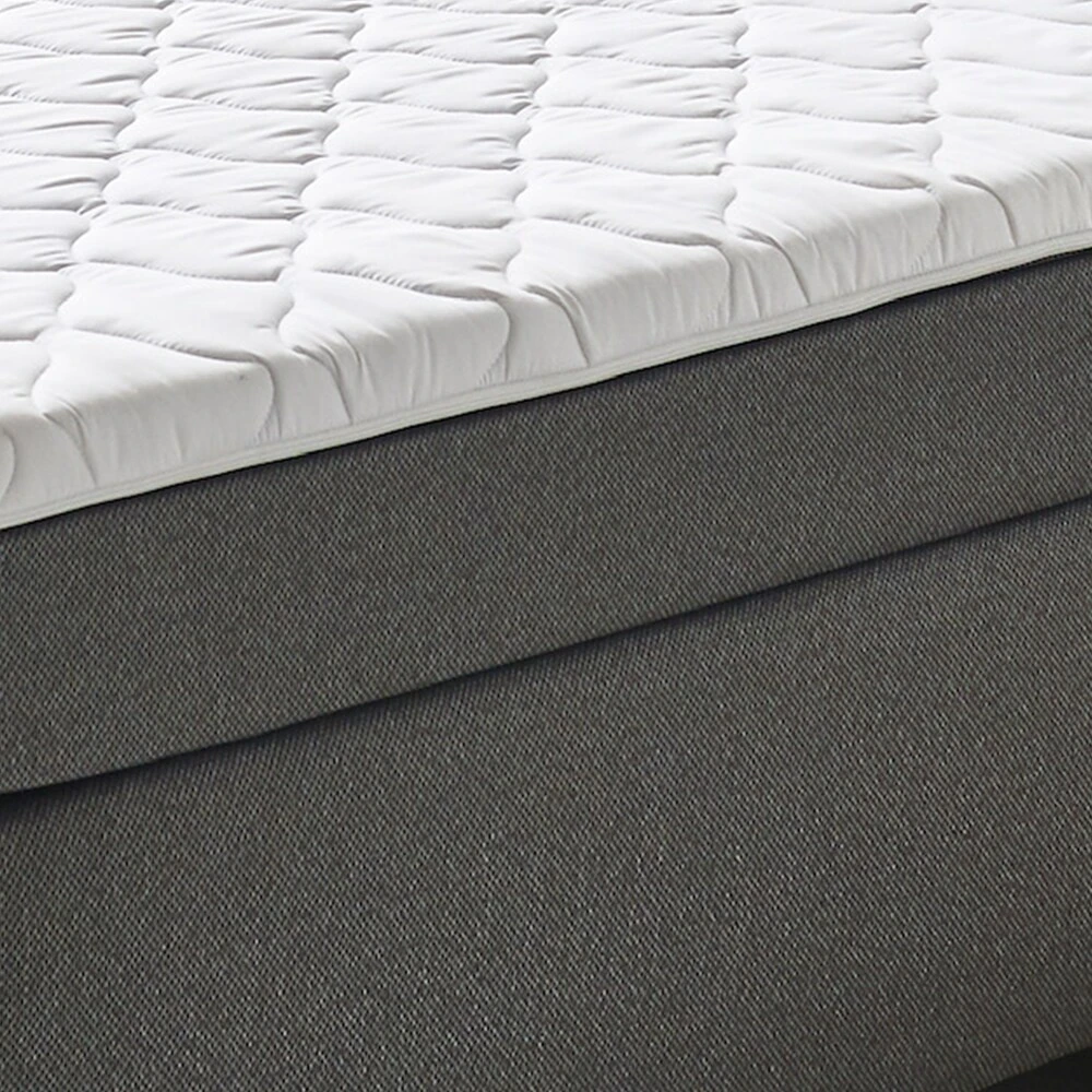 Boxspringbett 140x200cm Doppelbett Hotelbett Ehebett Federkernmatratze Topper 6 Boxspringbett 140x200cm Doppelbett Hotelbett Ehebett Federkernmatratze Topper – Bild 6