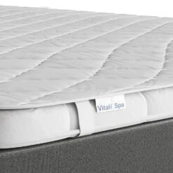 VitaliSpa Matratzenschoner 140x200 Topper Matratzen-Auflage Weiß Boxpspringbett -OUTSUNNY Verkäufe 8600343700 28879 prod 006