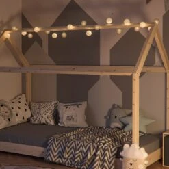 VICCO Lichterkette Cotton Balls Girlande Weiß Und Grau 310 Cm -OUTSUNNY Verkäufe 8600343700 29101 prod 005