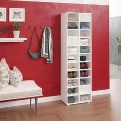 Schuhregal Schrank Paris Weiß -OUTSUNNY Verkäufe 8600343700 29345 prod 004