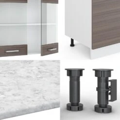 VICCO KÜCHE R-LINE 300 CM KÜCHENZEILE KÜCHENBLOCK EINBAUKÜCHE – EDELGRAU 10 VICCO KÜCHE R-LINE 300 CM KÜCHENZEILE KÜCHENBLOCK EINBAUKÜCHE – EDELGRAU -OUTSUNNY Verkäufe 8600343700 29681 prod 005