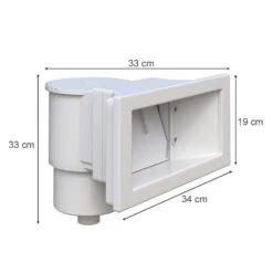 Skimmer Set Einbauskimmer Komplettset Mit Einlaufdüse Oberflächenskimmer -OUTSUNNY Verkäufe 8600343700 29954 prod 003