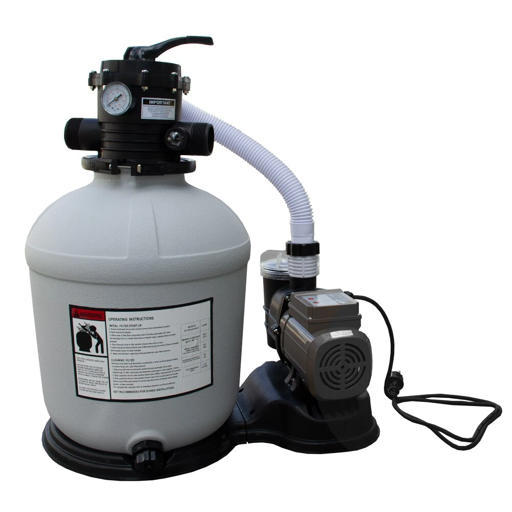 Sandfilteranlage Sandfilter Zeitschaltuhr 24h Timer 13,2m³ Poolfilter Pool Pumpe 1 Sandfilteranlage Sandfilter Zeitschaltuhr 24h Timer 13,2m³ Poolfilter Pool Pumpe