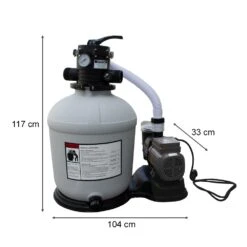 Sandfilteranlage Sandfilter Zeitschaltuhr 24h Timer 13,2m³ Poolfilter Pool Pumpe 8 Sandfilteranlage Sandfilter Zeitschaltuhr 24h Timer 13,2m³ Poolfilter Pool Pumpe -OUTSUNNY Verkäufe 8600343700 30011 prod 003