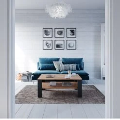 VICCO Couchtisch Anthrazit Sandeiche 100 X 60 Cm - Wohnzimmertisch Beistelltisch Kaffeetisch -OUTSUNNY Verkäufe 8600343700 30183 prod 004