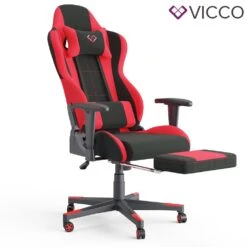 VICCO Gamingstuhl ALPHA Schwarz Rot Bürostuhl Schreibtischstuhl Drehstuhl Sport 8 VICCO Gamingstuhl ALPHA Schwarz Rot Bürostuhl Schreibtischstuhl Drehstuhl Sport -OUTSUNNY Verkäufe 8600343700 30531 prod 002