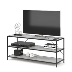 VICCO Loft Fernsehtisch FYRK TV Lowboard Schrank Board Regal 120x53x40 Cm Beton 9 VICCO Loft Fernsehtisch FYRK TV Lowboard Schrank Board Regal 120x53x40 Cm Beton -OUTSUNNY Verkäufe 8600343700 31037 prod 004