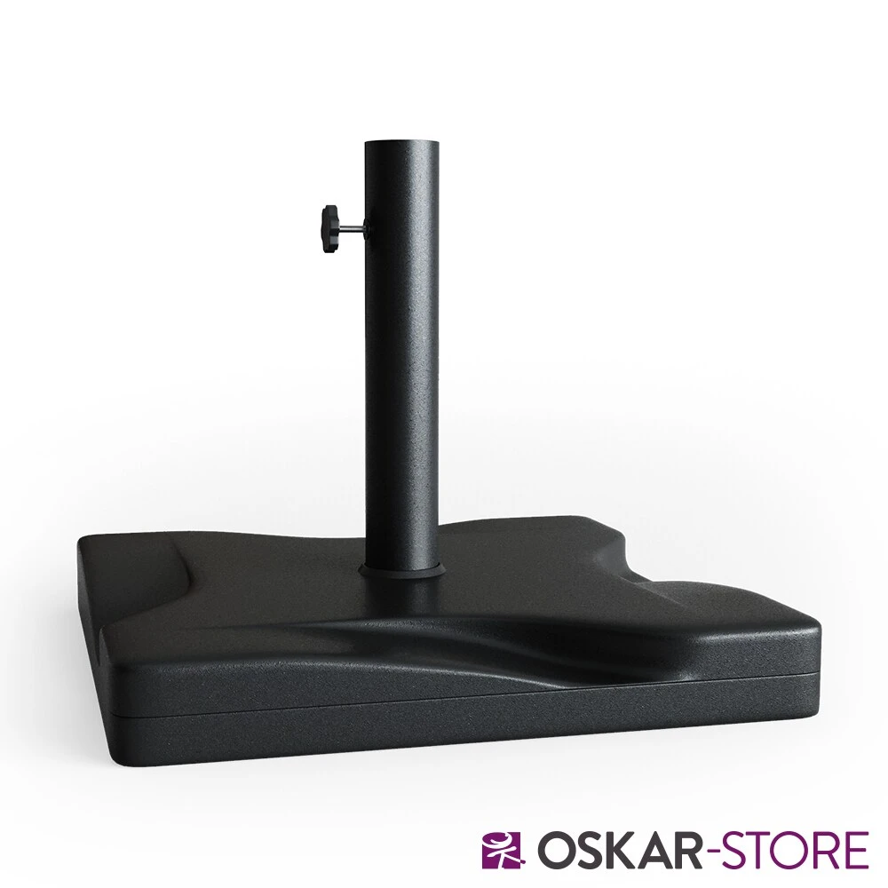 Oskar Sonnenschirmständer 20kg Schirmfuß Schirmhalter Schirmständer Beton Garten 2 Oskar Sonnenschirmständer 20kg Schirmfuß Schirmhalter Schirmständer Beton Garten – Bild 2