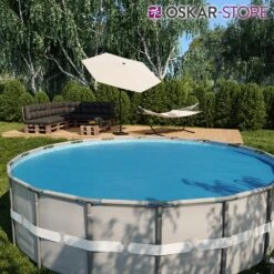 Oskar Solarfolie Pool Rund 549cm Solarplane 400µ My Poolheizung Solarabdeckplane 9 Oskar Solarfolie Pool Rund 549cm Solarplane 400µ My Poolheizung Solarabdeckplane -OUTSUNNY Verkäufe 8600343700 31241 prod 004