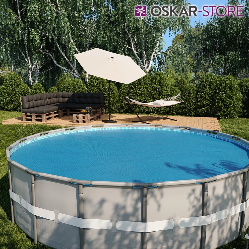 Oskar Solarfolie Pool Rund 549cm Solarplane 400µ My Poolheizung Solarabdeckplane 4 Oskar Solarfolie Pool Rund 549cm Solarplane 400µ My Poolheizung Solarabdeckplane – Bild 4