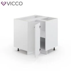 VICCO Eckunterschrank 87 Cm Weiß Küchenzeile Unterschrank Fame -OUTSUNNY Verkäufe 8600343700 33509 prod 004