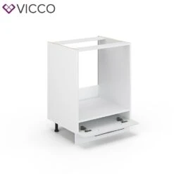 VICCO Herdumbauschrank 60 Cm Weiß Küchenzeile Unterschrank Fame -OUTSUNNY Verkäufe 8600343700 33511 prod 004
