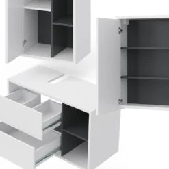 Vicco Badmöbel Set Viola Weiß Spiegelschrank Hochschrank Waschtischunterschrank 11 Vicco Badmöbel Set Viola Weiß Spiegelschrank Hochschrank Waschtischunterschrank -OUTSUNNY Verkäufe 8600343700 34043 prod 006