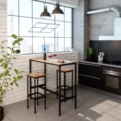 Vicco Bartisch Bistrotisch Stehtisch Fyrk 120x50cm Esstisch Bartresen Bartheke -OUTSUNNY Verkäufe 8600343700 34139 prod 004