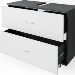 VICCO Waschbeckenunterschrank ILIAS Weiß Anthrazit Schublade Unterschrank Badezimmer 11 VICCO Waschbeckenunterschrank ILIAS Weiß Anthrazit Schublade Unterschrank Badezimmer -OUTSUNNY Verkäufe 8600343700 34587 prod 006