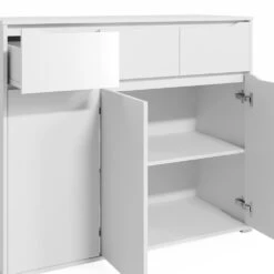 VICCO Kommode RUBEN Weiß Schubladen 120 Cm Sideboard Mehrzweckschrank Schrank -OUTSUNNY Verkäufe 8600343700 34644 prod 006