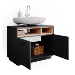 Vicco Waschtischunterschrank Waschbeckenunterschrank Waschtisch Beatrice 80cm -OUTSUNNY Verkäufe 8600343700 34839 prod 006