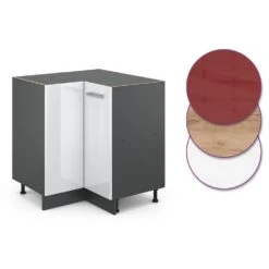 VICCO Küchenschrank Unterschrank Eckunterschrank 87 Cm R-Line Anthrazit 9 VICCO Küchenschrank Unterschrank Eckunterschrank 87 Cm R-Line Anthrazit -OUTSUNNY Verkäufe 8600343700 34908 prod 005